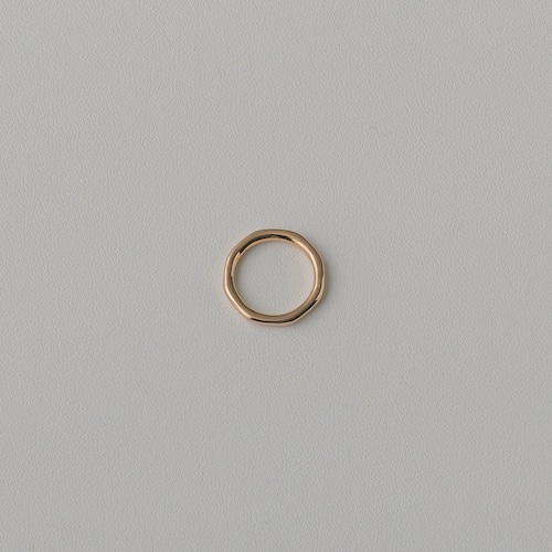 Octagon ring Gold