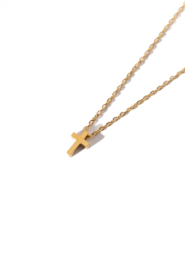 【cross necklace】 / GOLD