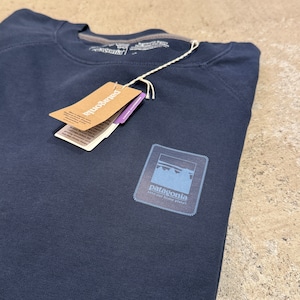 PATAGONIA LOGO SWEAT SHIRT NAVY 2021