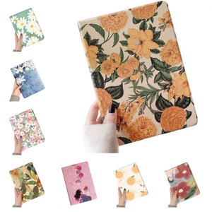 【新着特価】花柄 iPad 第6世代 第5世代 9.7 インチ用 ケース 可愛い iPad Air2 Air 9.7インチ用 カバー 可愛い ペンホルダー付き 女性 人気 オリジナル フラワー イラスト 印刷 お洒落 ブック式 Apple Pencil 収納可能柄C