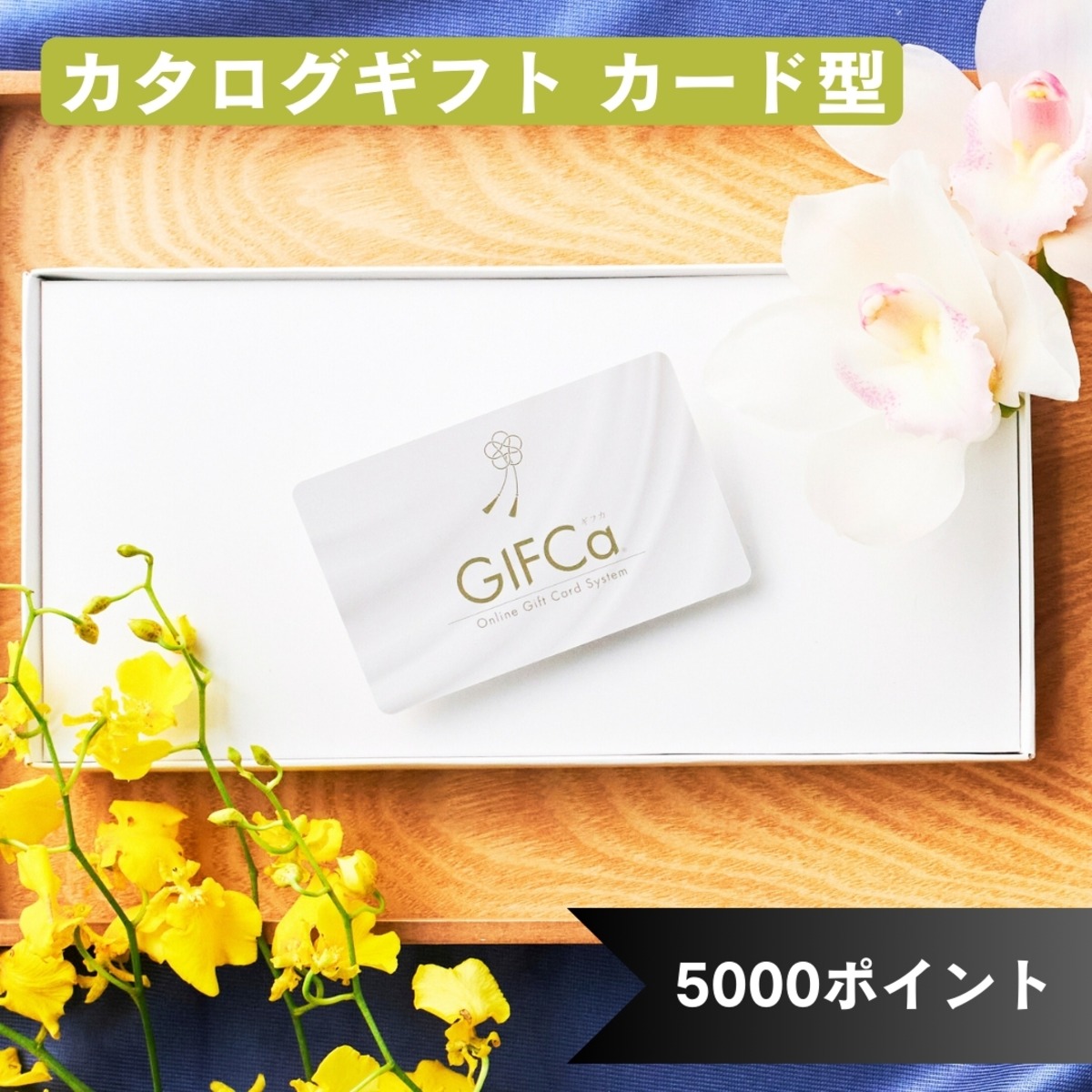 ギフカ ( カタログギフト カード型 ギフトカード ) 5000ポイント | GIFCa