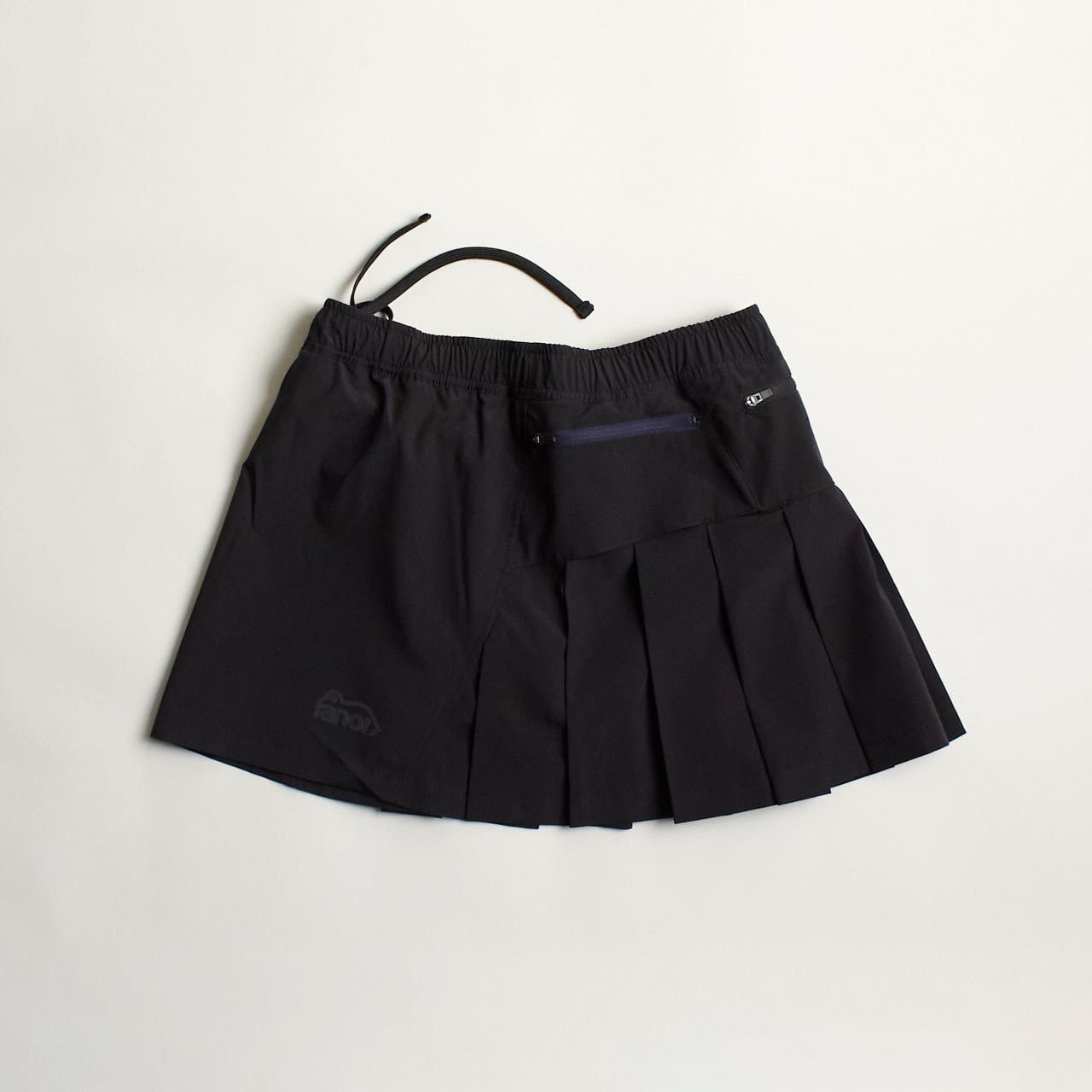 ranor（ラナー） PLEATS SKIRT（プリーツ スカート）ブラック