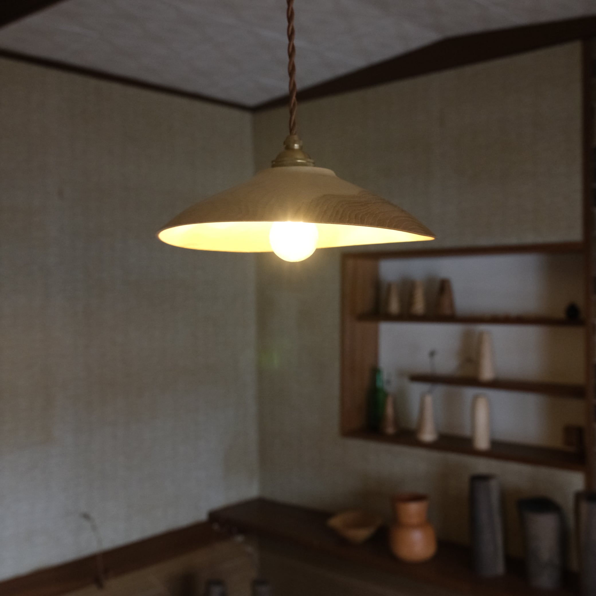 ミズナラ／lamp shade | waranoue