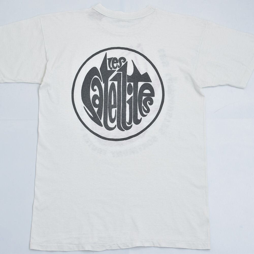 80s LES SATELLITES レス・サテライト フレンチロック バンドTシャツ
