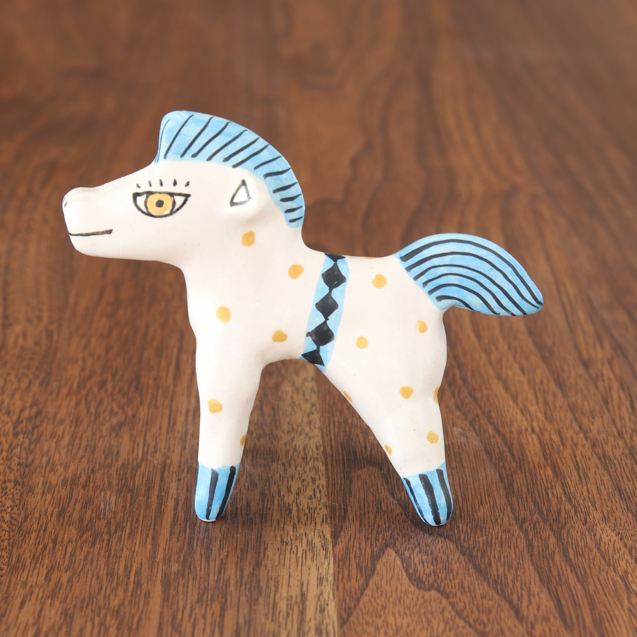 山口祥治 干支フィギュア 午(ウマ)「ウマジャロウ UJ-150」 工房:喜鶴製陶(有田焼)