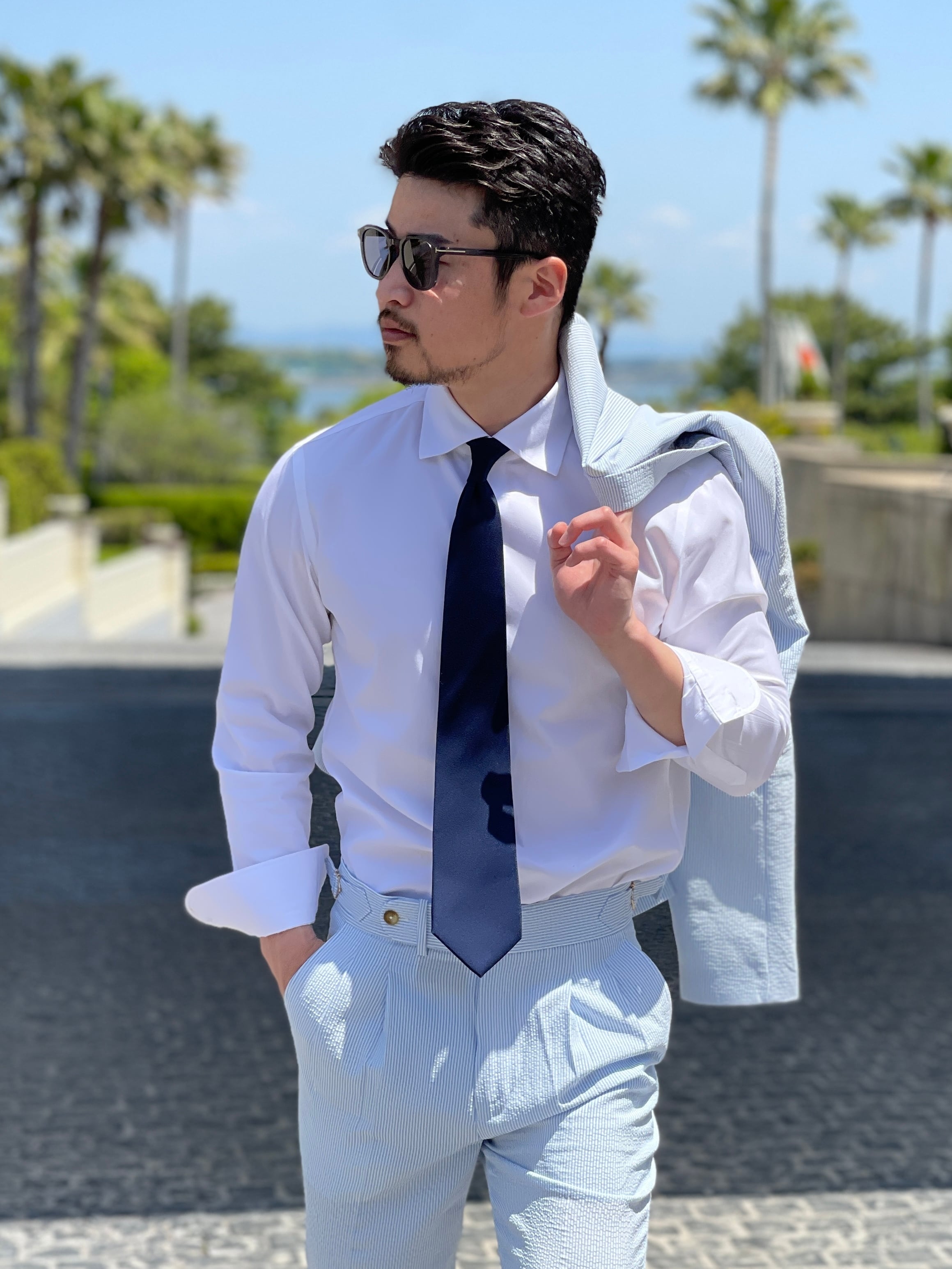 シアサッカーセットアップ | Wide Range