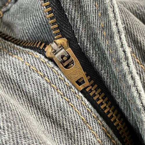 【W36 L32】 usa levi's 先染ブラック リーバイス 567 詳細写真7