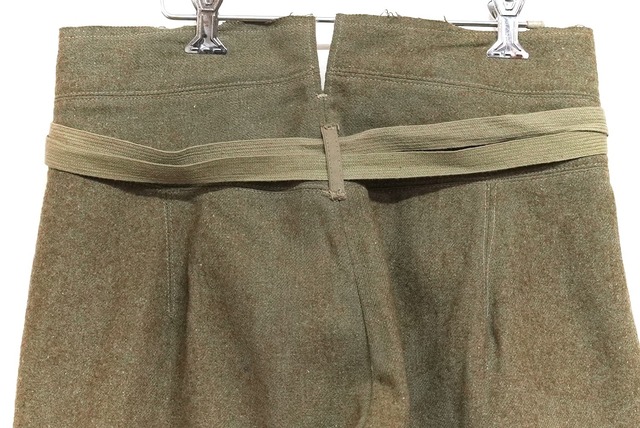 3649 戦前 旧日本軍 軍服 軍衣 冬袴 袴衣 昭和十七年製 九八式 六號 未 
