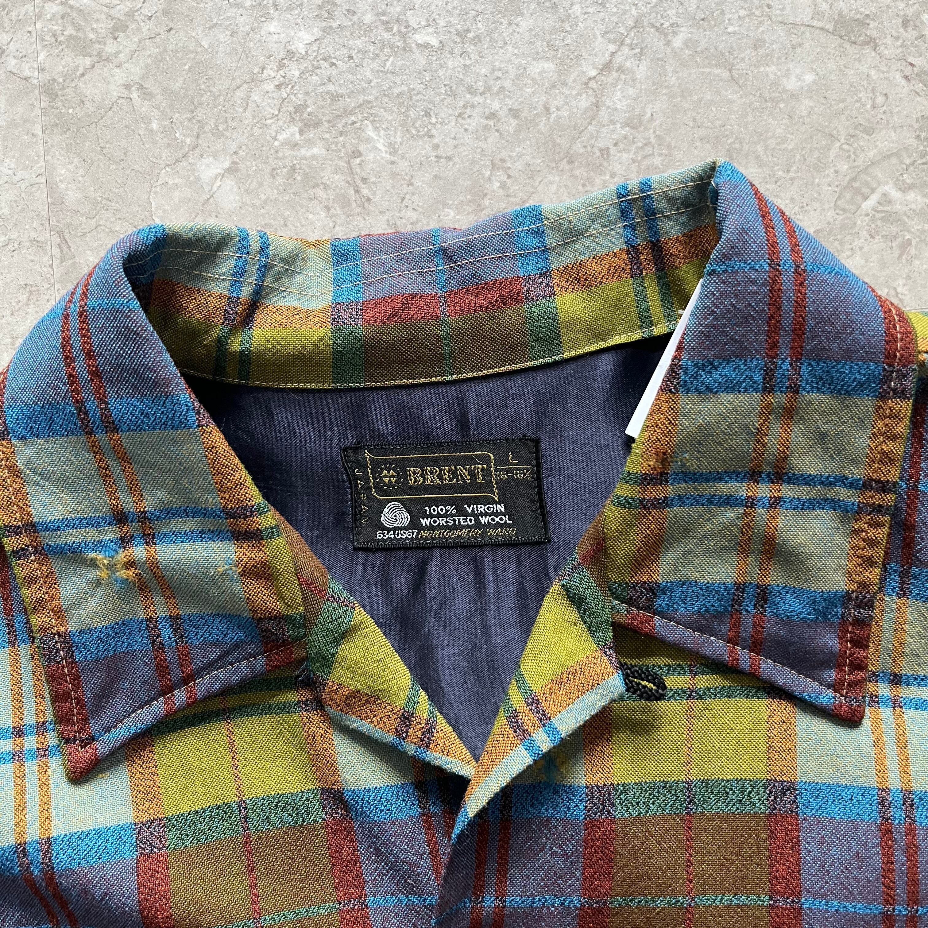 60s~70s BRENT L/S wool shirt【仙台店】 | What'z up
