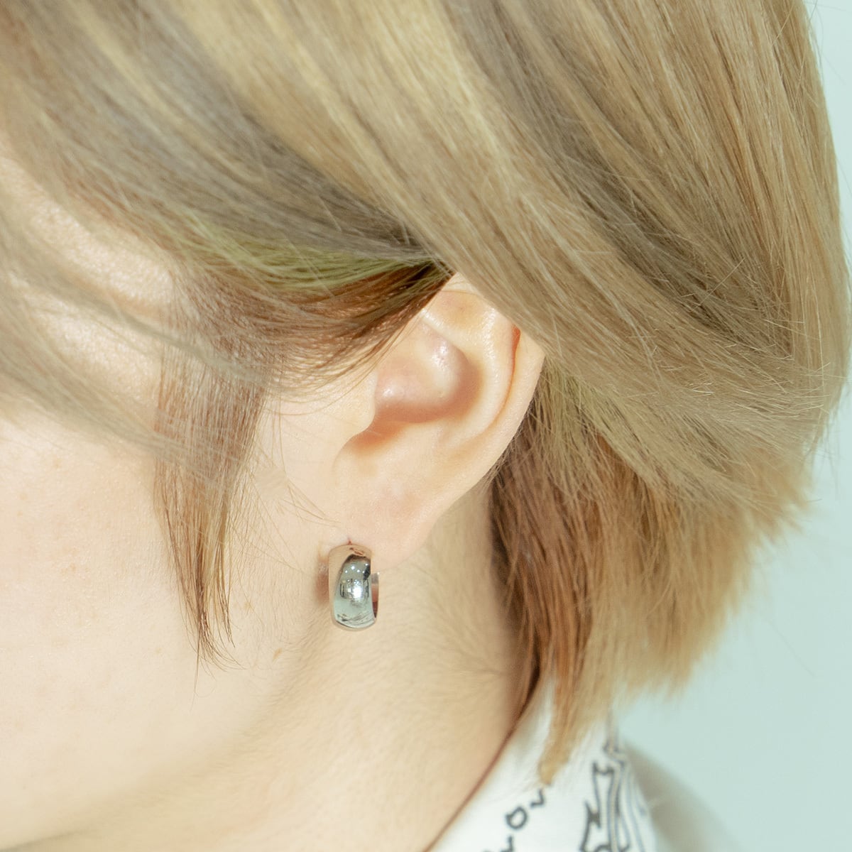 ■ネネ★ピアス nei/nor ピアス レディース フープピアス リングシンプル 金属