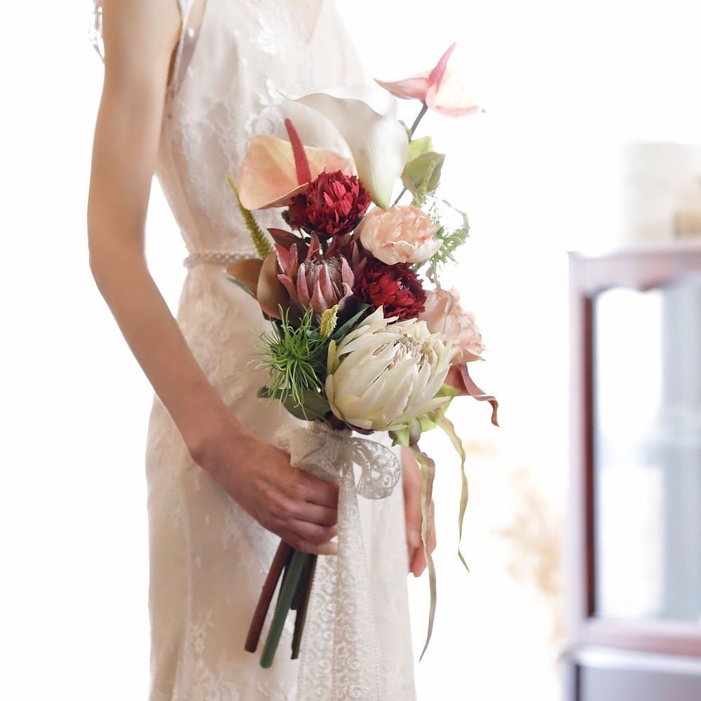 レンタルブーケ アンスリウムブーケE 往復送料込み 花嫁 ウェディング