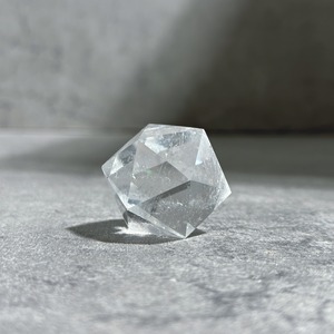 透明感◎ミナスジェライス産クリアクォーツ 正二十面体11◇Clear Quartz Icosahedron◇ 天然石・鉱物・パワーストーン