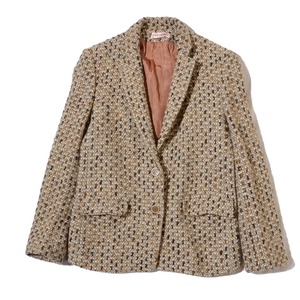 eu vintage  (peroche) tweed jacket  fr made