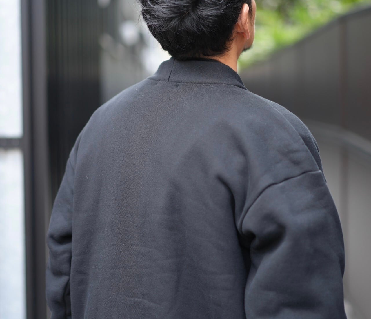 Sans limite(サンリミット) / 裏毛カーディガン-black-(W2304004 Sans limite(サンリミット) / 裏毛カーディガン-black-(W2304004