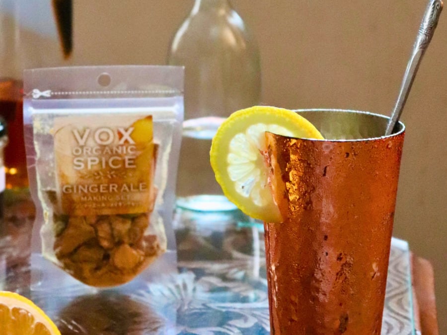 3550/【voxspice】オーガニック クラフト ジンジャーエール メイキング