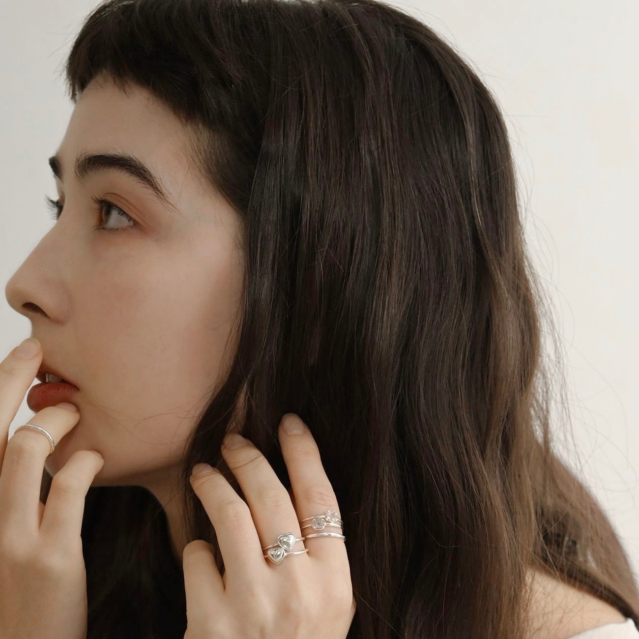 triple mygem ring（K18 coating ver.） | nanagu