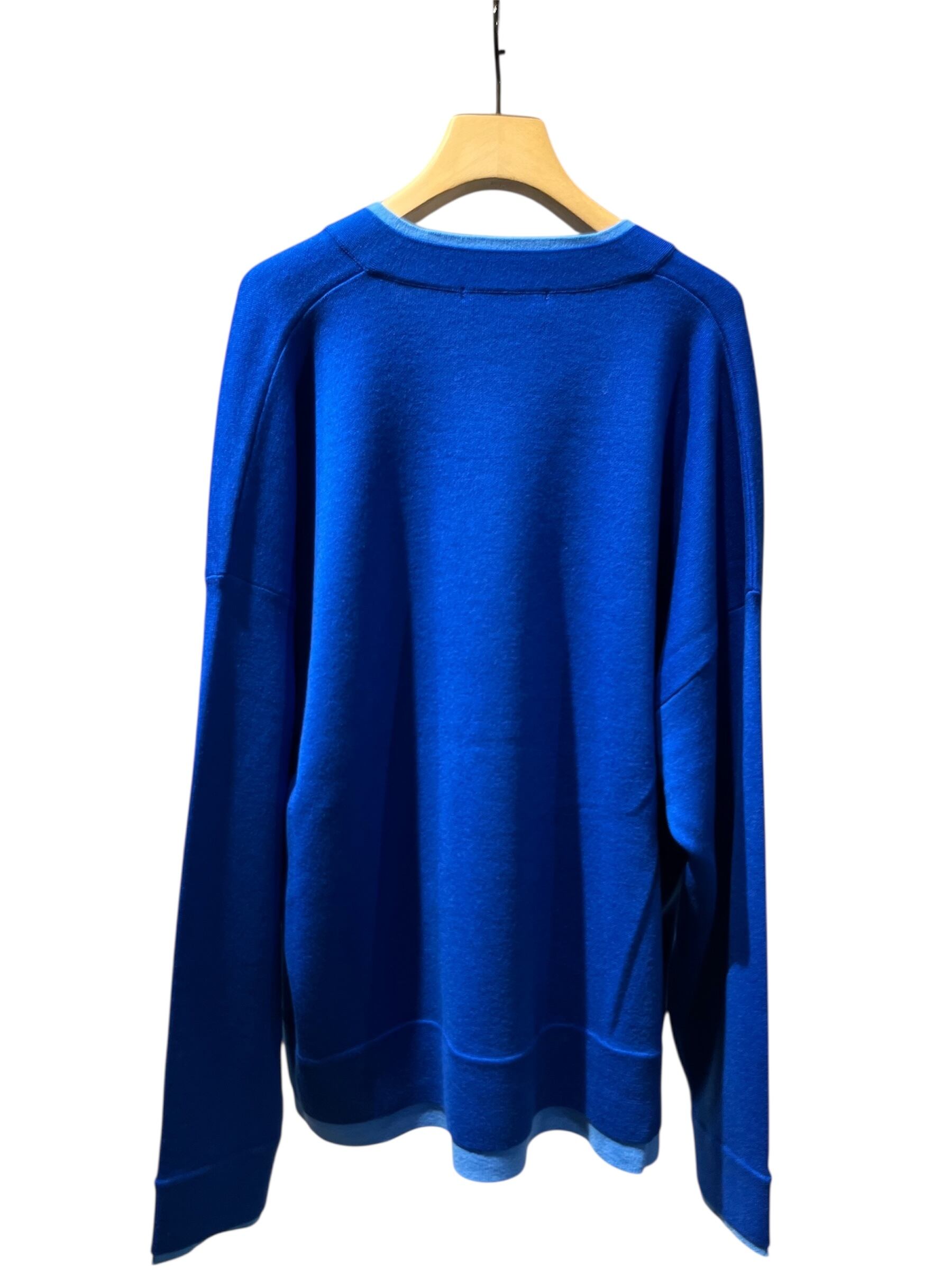 25AW】ENFOLD エンフォルド / FAKE-LAYERED CARDIGAN / カーディガン