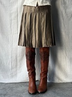 "Neil Barrett" Layered Pleats Skirt