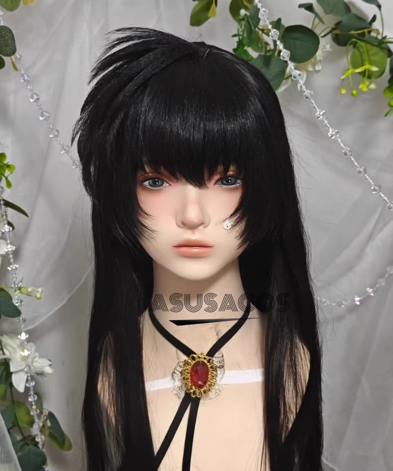犬夜叉　完成ウィッグ　コスプレ ASUSACOS 実物撮影！犬夜叉 日暮かごめ コスプレ ウィッグ | ASUSACOS