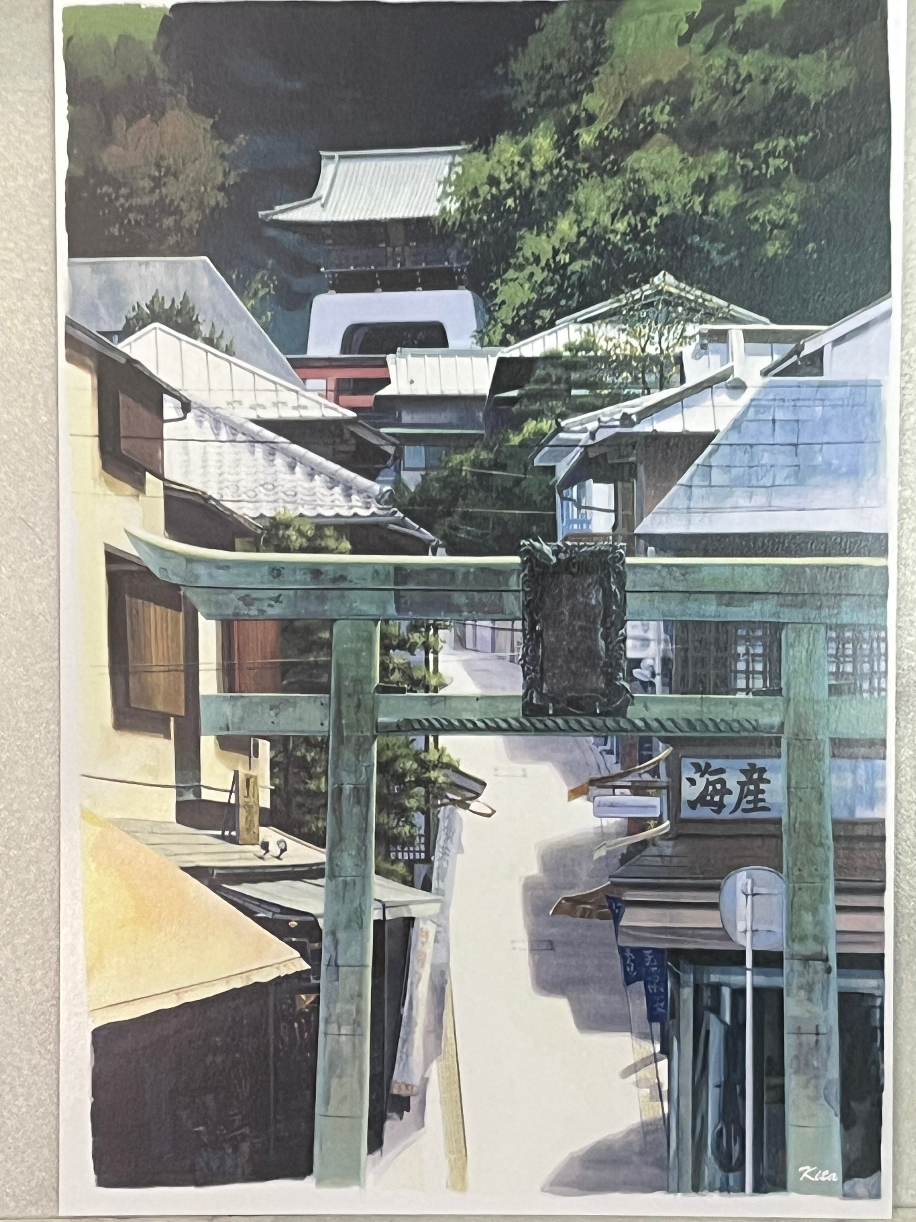 ポストカード 0037 ポストカード（江ノ島 参道） | SUN湘南ギフト