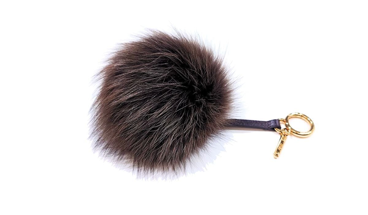 FENDI フェンディ ポンポン チャーム バッグチャーム キーホルダー