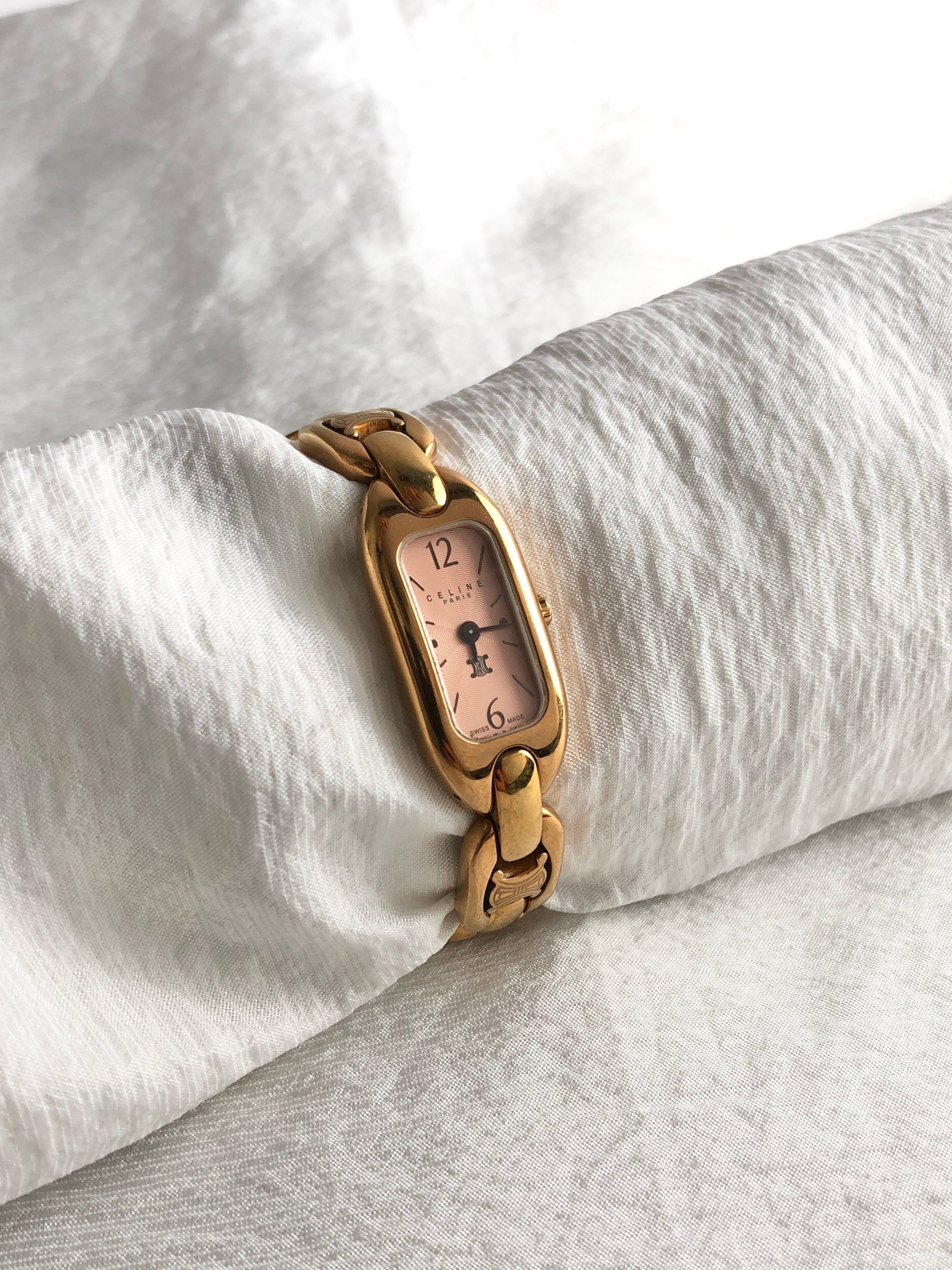 CELINE セリーヌ 腕時計 ゴールド トリオンフ vintage ヴィンテージ