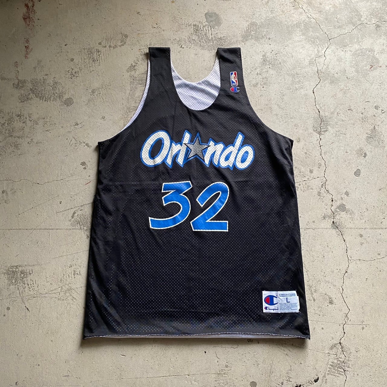 90年代 NBA リバーシブル　ユニフォーム　オーランドマジック　黒　シャキールオニール　ONEAL　 当時物 | magazines webshop  powered by BASE