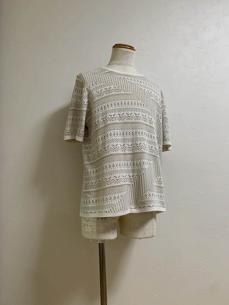 Knitting Design Short Sleeve Summer Sweater