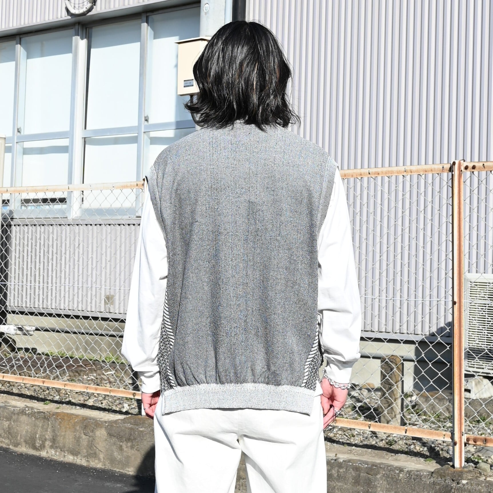 YASHIKI / Kinkai Collar Vest | GANKO