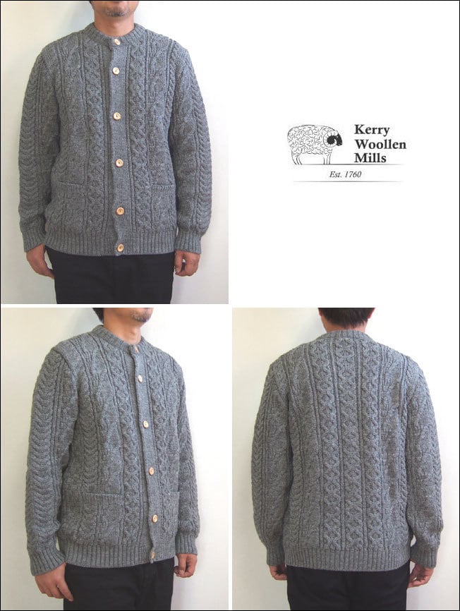 Kerry Woollen Mills ケリーウーレンミルズ Aran Cable Kerry Woollen Mills ケリーウーレンミルズ Aran Cable