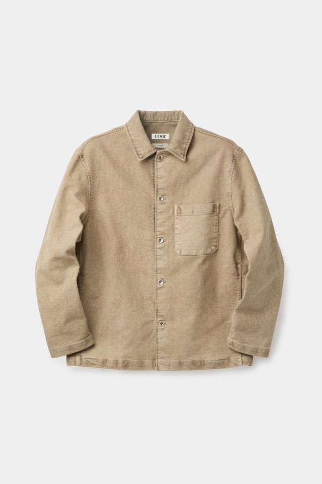 [COOR] Garment Dyeing Lumberjack Shirt (Beige) 正規品 韓国ブランド 韓国通販 韓国代行 韓国ファッション クール クーア クアー 日本 店舗