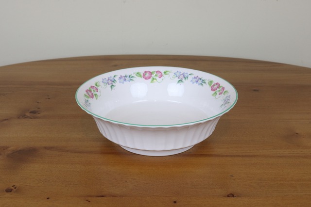 ロイヤルウースター　イングリッシュガーデン　ボウル　深皿　ROYAL WORCESTER　イギリス　ヴィンテージ　つ332