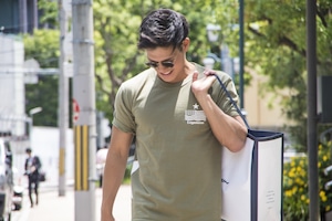 【STAR logo T-shirt】/ Khaki