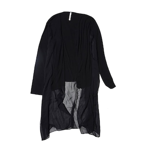 Pierantonio gaspari    ciffon x rib knit cardigan