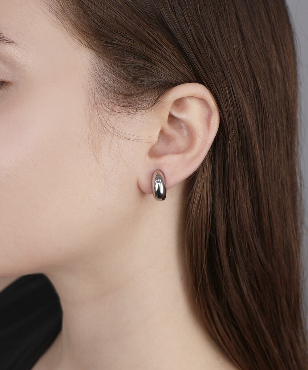 【SELECT】メタルぷっくりクリップイヤリング