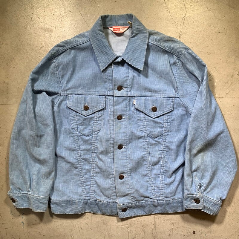 70's Levi's リーバイス 70505-1512 コーデュロイジャケット サックス