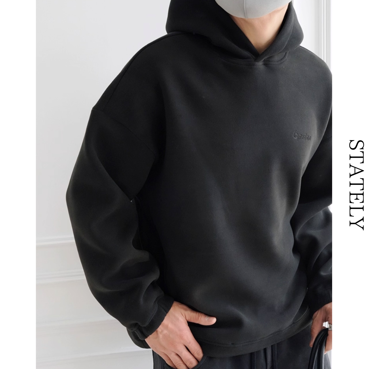Back Logo Fleece Hoodie/3color_T154・画像9