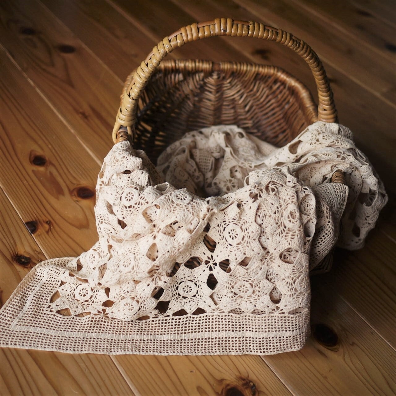 レース編み 長いテーブルランナー イギリス