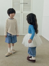 【取寄】LITTEL HIシャーフリルカンカンスカート｜秋服｜韓国子供服｜26/AT