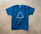 LITMUS 本藍染T-shirt(浅葱)/designd by KIZM