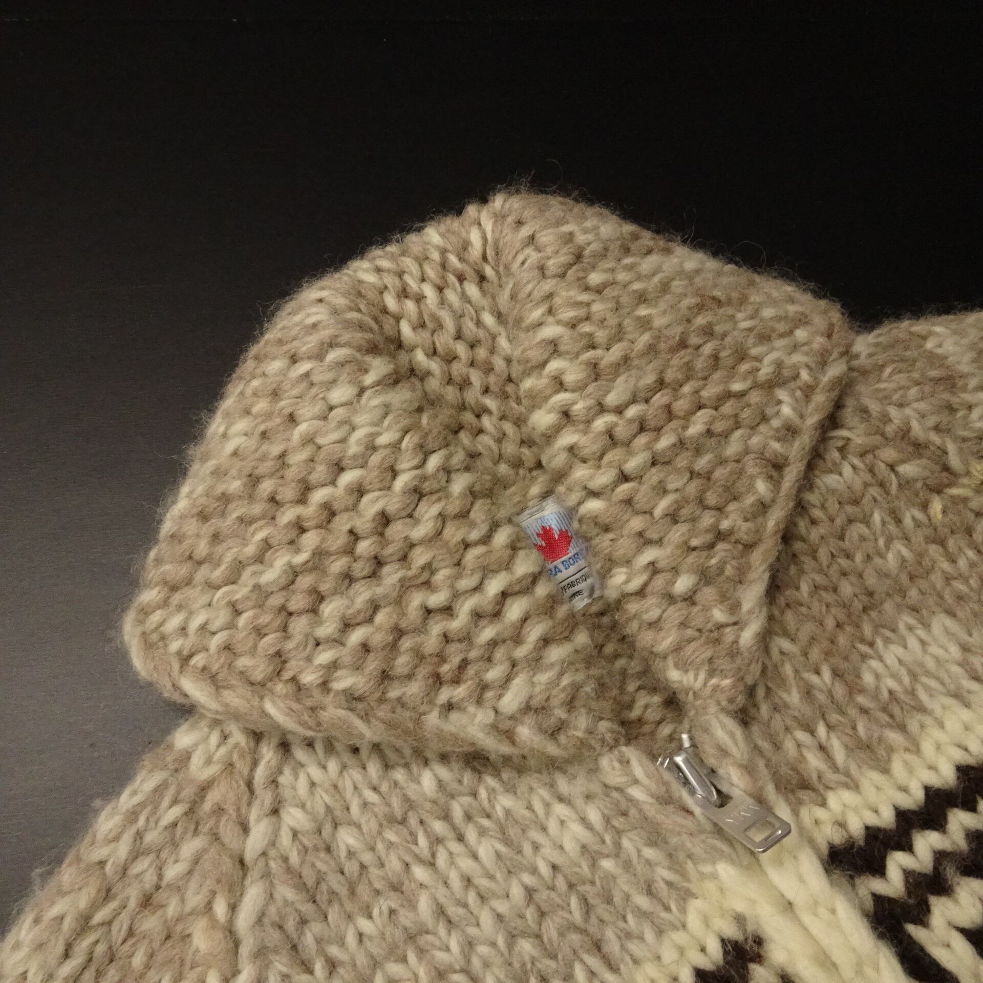 90s- カナダ製 オーロラボレアリス カウチンセータージャケット