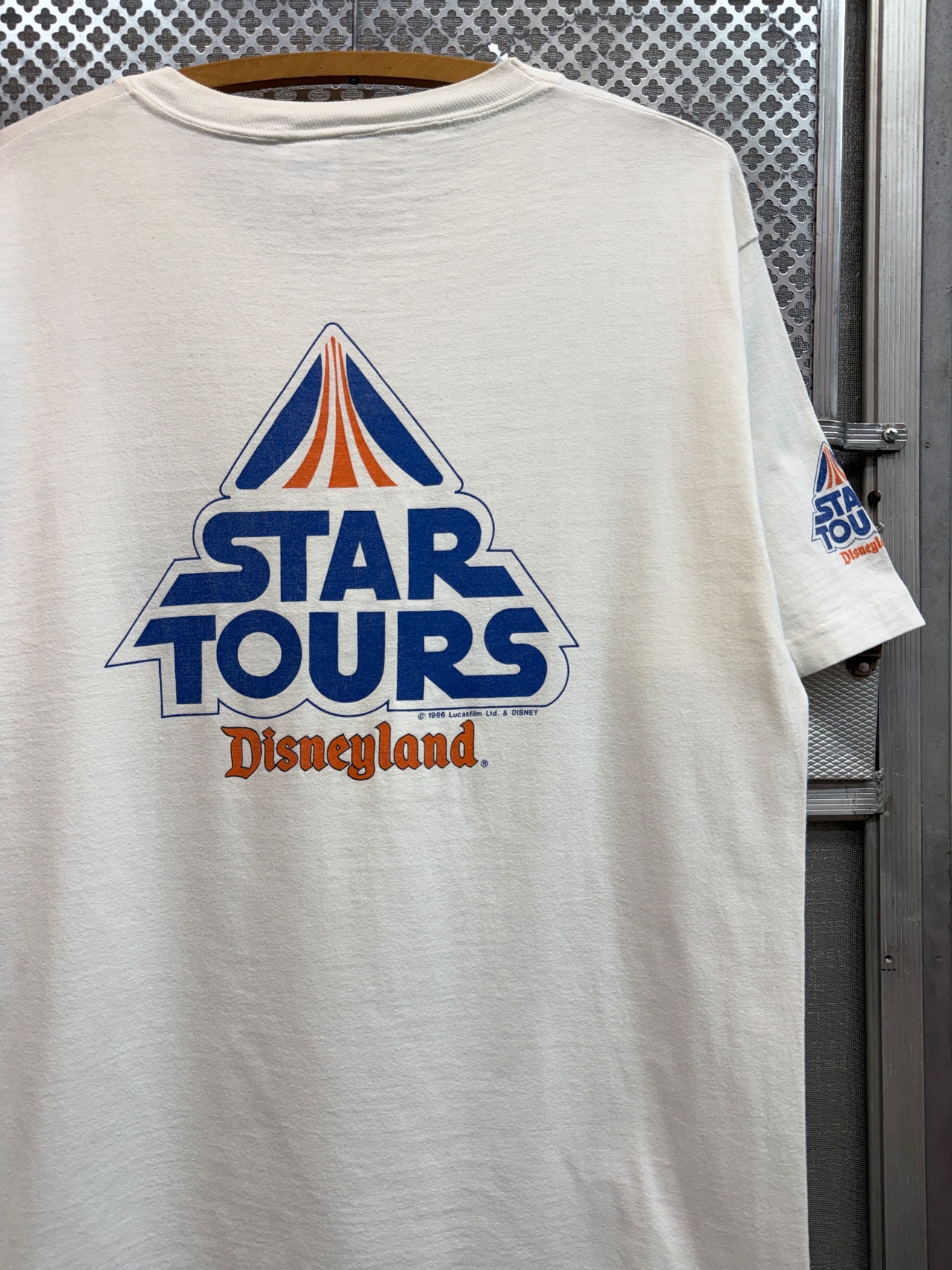 80s STAR TOURS / ©WALT DISNEY PRODUCTIONS made in usa・画像2