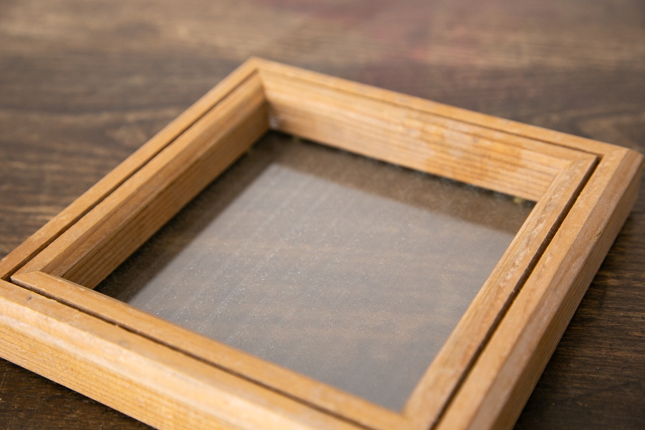 古材フレーム　正方形（15×15cm）｜276