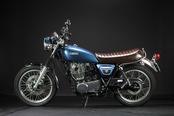 (Custom model)・GOODSEAT "SLENDER" Tuckroll (GENTLE BROWN) SR400 (78-08YEAR)
