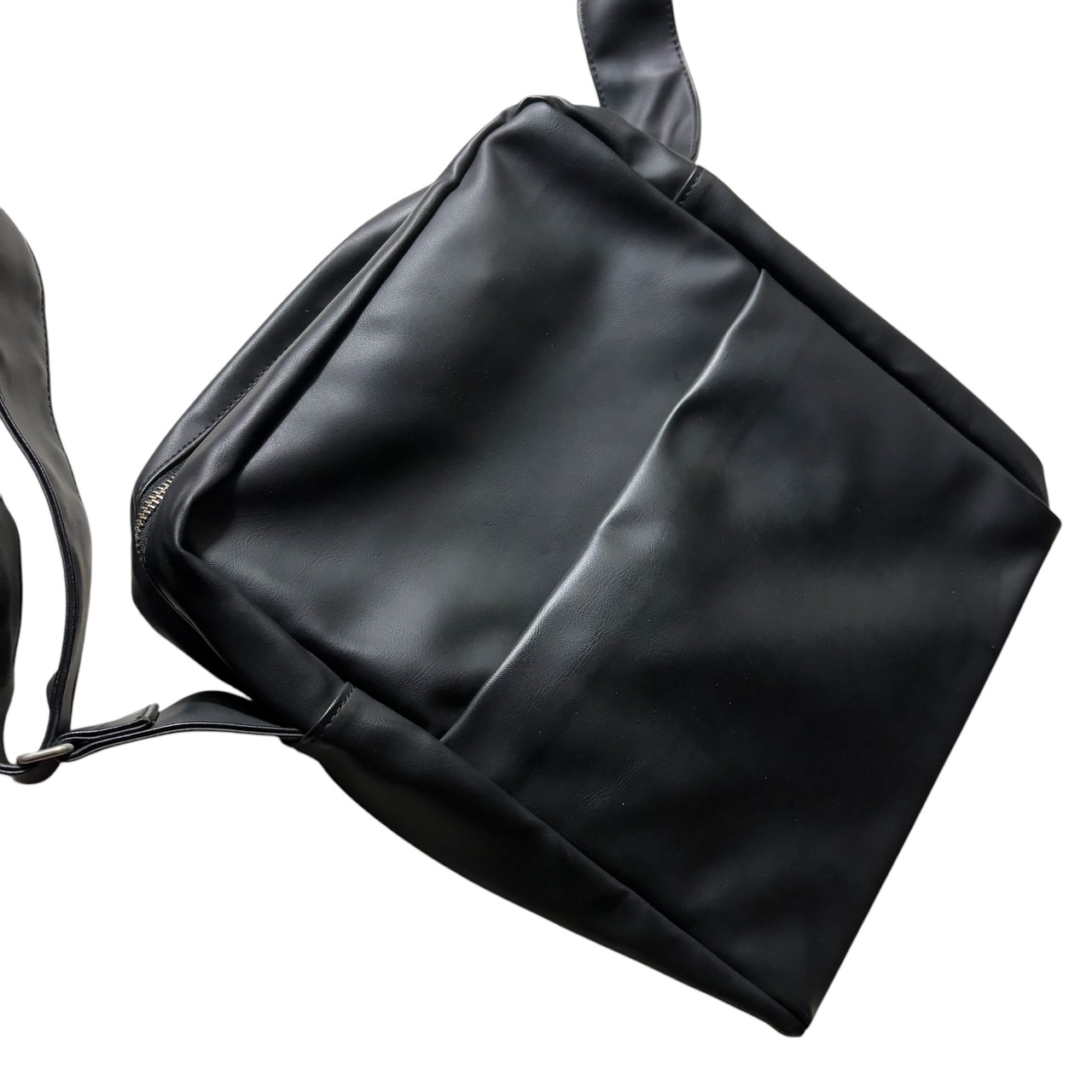 COMME des GARCONS HOMME PLUS vinyl leather shoulder bag
