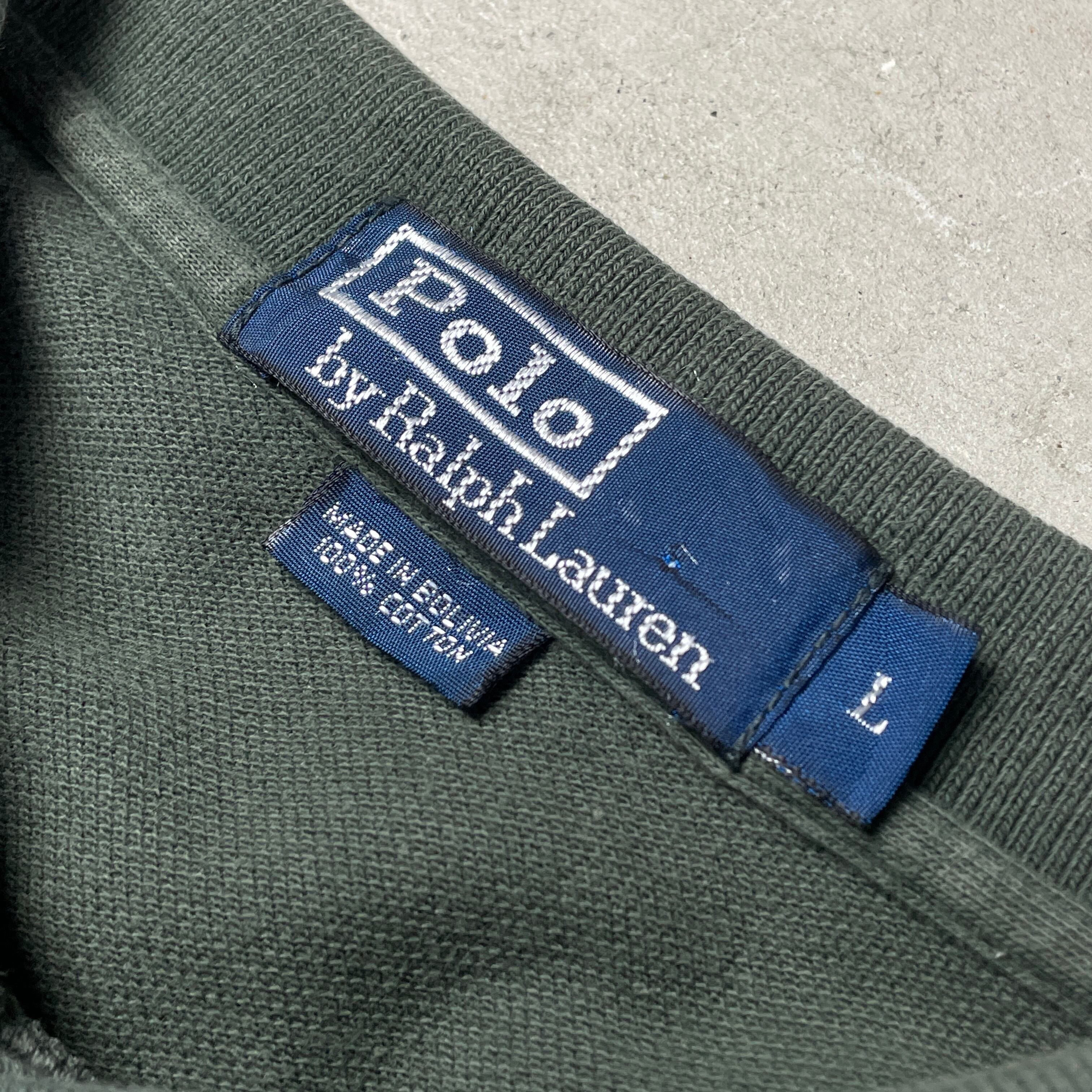 Polo by Ralph Lauren ポロバイラルフローレン 鹿の子 長袖ポロシャツ 