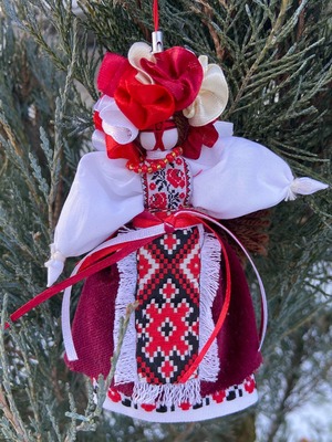 UA.Designer手作りモタンカ（ウクライナの御守り）