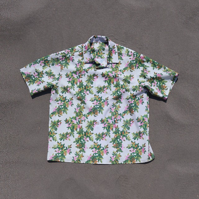 アロハシャツ(ツツジ)7/5 21:00~販売 | NOOK Textile アロハシャツ(ツツジ)7/5 21:00~販売 | NOOK Textile