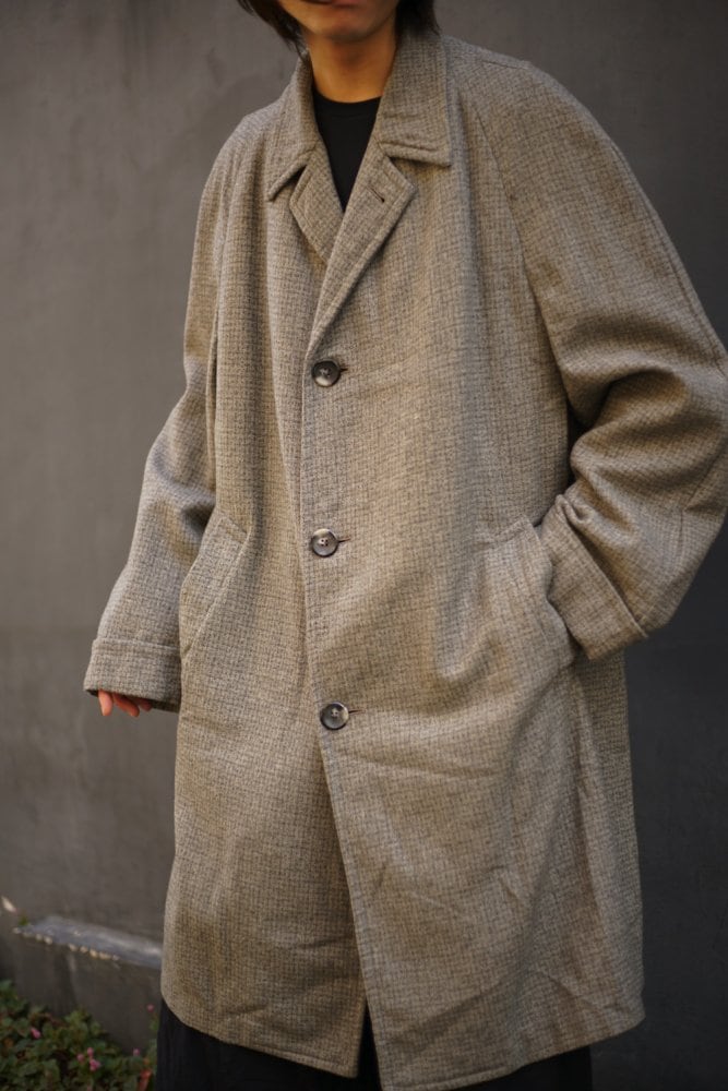 ジャケット・アウター VINTAGE BRENT WOOL DOUBLE BREASTED COAT VINTAGE BRENT WOOL DOUBLE BREASTED COAT