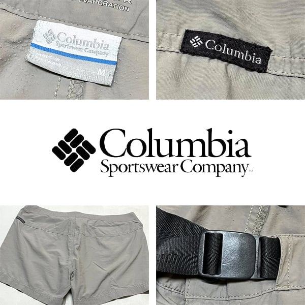 1点物◇コロンビアCショーツ中古ベリーショートパンツ古着メンズ